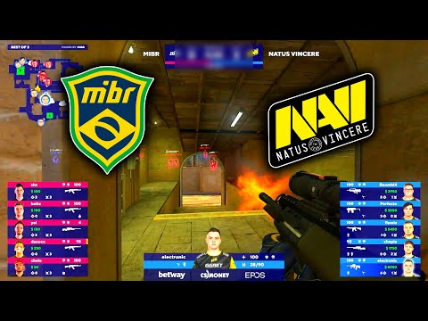NAVI vs MIBR - BLAST Premier Spring 2021 - MIRAGE Highlights