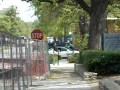 Walk from NH to University center-campus tour