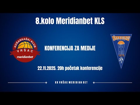 KK Vrsac Meridianbet - KK Zlatibor Mozzart konferencija za medije