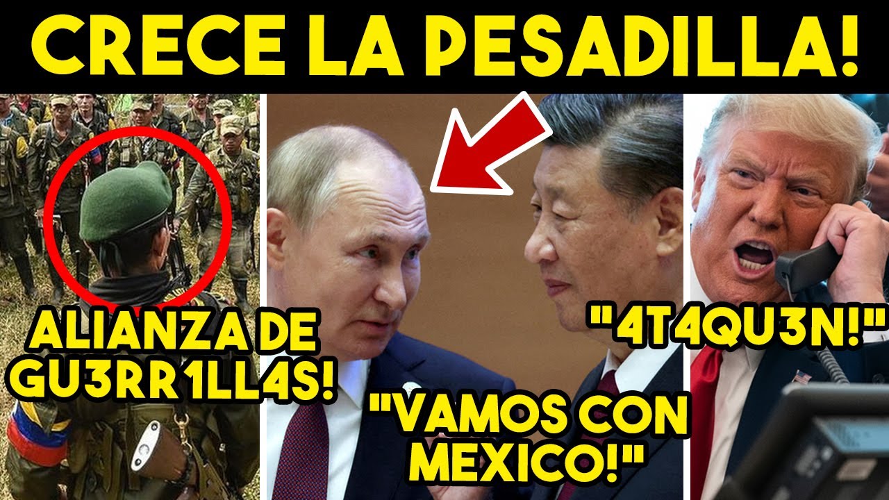 DE ULTIMA HORA! ESCALA TRUMP, NUEVO 4T4QU3 A RUSIA. EU 4MEN4Z4 A MEXICO, BRICS SALE AL QUITE. HOY