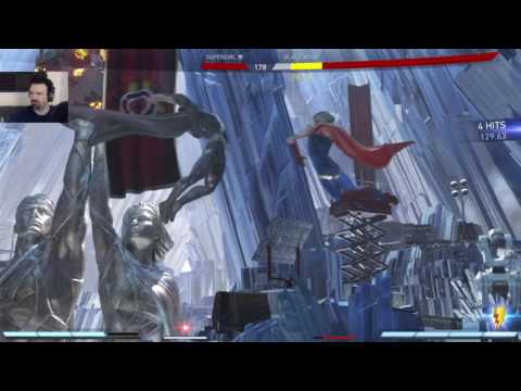 Injustice 2 Campaign playthrough pt17 - Beatdown at the Fortress of Solitude