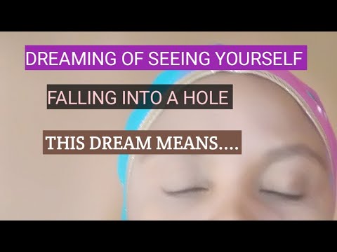 dreaming of falling into a hole means @rosaliamavulu