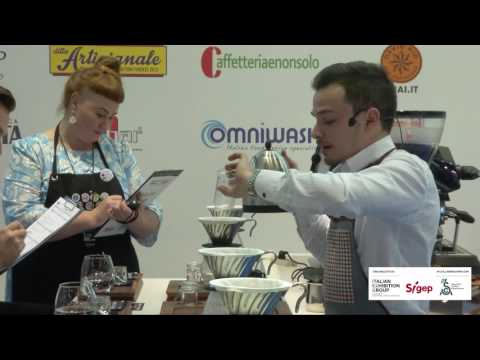 Andrea Lonardelli - CIBC Campionato Italiano Baristi Caffetteria - SEMIFINALE Sigep 2017