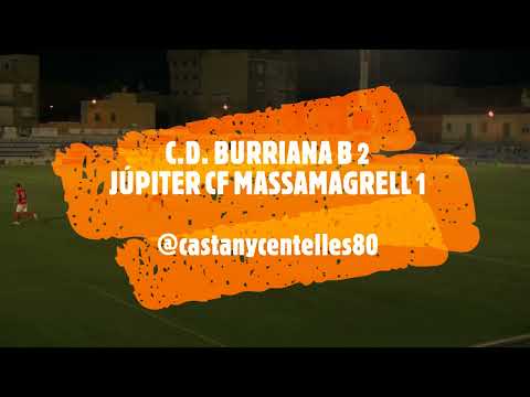 JORNADA 10. C.D. BURRIANA B 2 - JÚPITER C.F. MASSAMAGRELL 1 (26-11-2022)
