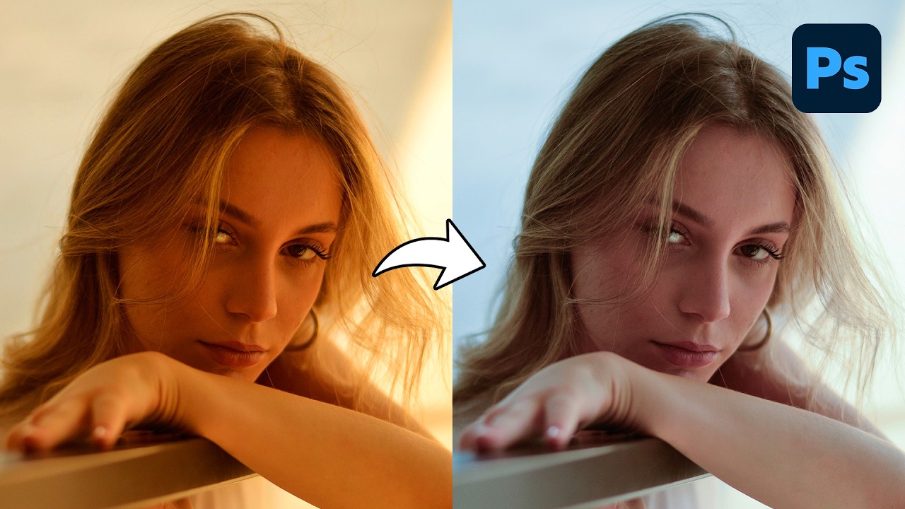 Quick Tip- Remove Yellow, Blue & Green Color Cast in Photoshop | Fix White Balance