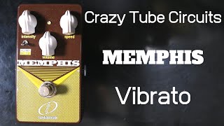 Video thumbnail for Crazy Tube Circuits Memphis Magnatone Style Vibrato Pedal by Shawn Tubbs