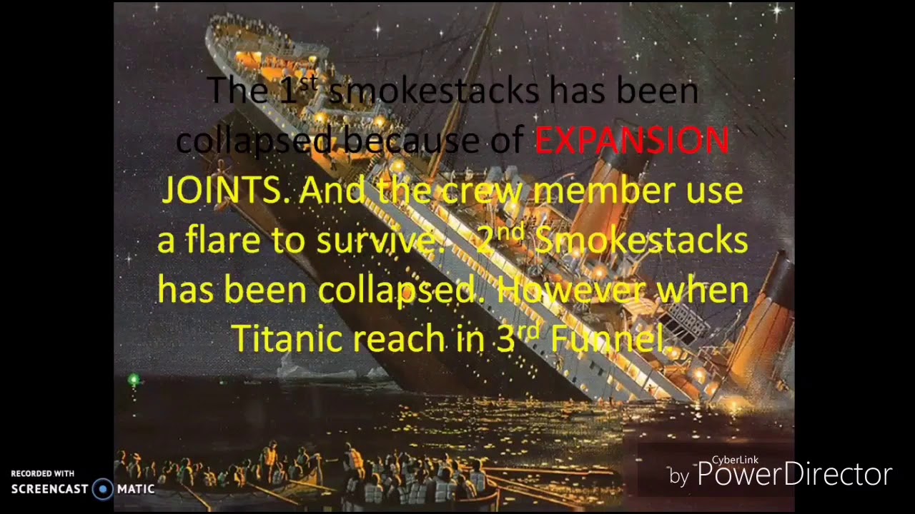History of Titanic PowerPoint presentation (REUPLOADED)