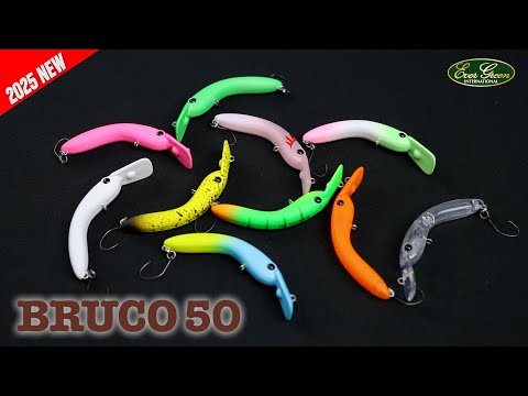 Vobler EverGreen Bruco 50 5cm 2.6g Tropical Punch F