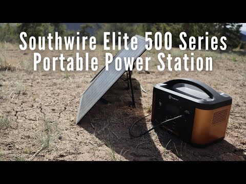 Southwire Elite 500 Series Portable Power Station with Optional Solar Panel