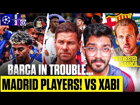 BARCA 3-0 CHELSEA SHOCK! 🚨 The EXPLOSIVE Real Madrid Player WAR: Xabi vs The Squad