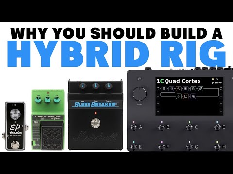Are Hybrid Pedalboards The Future (analog pedals with digital amp modeling)?