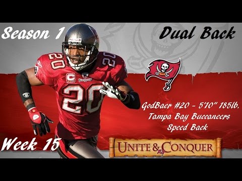 Madden 15 - HB Player Franchise S1 W15 : Dual Back