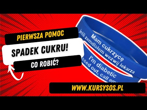 Spadek cukru pierwsza pomoc