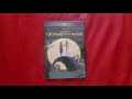 Opening To The Nightmare Before Christmas 2008 DVD 2018 Reprint Halloween Special