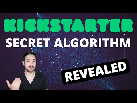 Hacking the Kickstarter Algorithm
