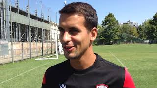 VIDEO. CARPI: LA PRESENTAZIONE DEL CENTROCAMPISTA SASA CICAREVIC