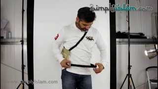 preview picture of video 'Hajj Belt Money Belt Valubles Security Neck Bag from Simplyislam.com'