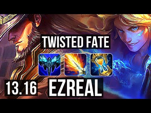 TWISTED FATE vs EZREAL (MID) | 3.9M mastery, 5/0/5, 600+ games | NA Master | 13.16