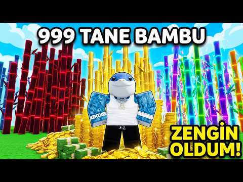 999 TANE BAMBU SATTIM! İNANILMAZ PARA! - Roblox Grow a Garden 2
