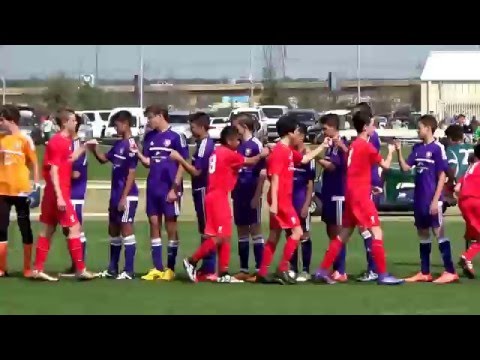 OCYS vs Liverpool U14 Dallas Cup 2016