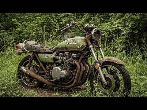 Kawasaki Z1 900 1973 Full Restoration | ASMR Motorcycle Rebuild