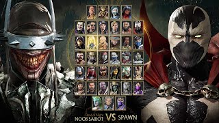 Mortal Kombat 11 - All Characters Select Animations + DLC Characters