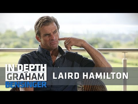 Laird Hamilton: Surfing AFTER puncturing face