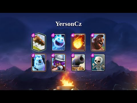 YersonCz | Hog Rider deck gameplay [TOP 200] | February 2021