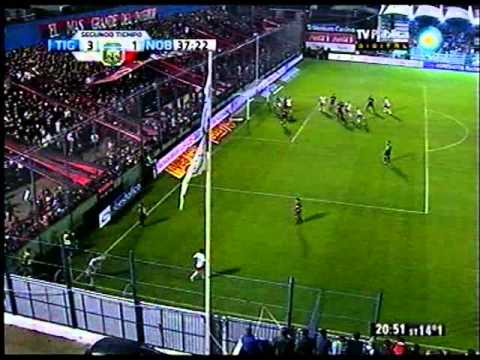 Golazo de Chilena Chino Luna - Tigre 3-1 Newell's - 2012 - Torneo Clausura