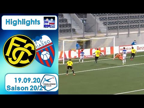 Highlights FC Schaffhausen vs FC Chiasso (19.09.2020)