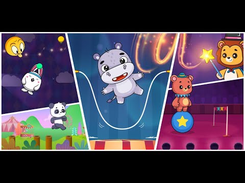 Circus games for toddler kids