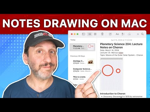 How To Add a Drawing To a Note On a Mac