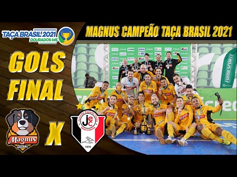 MAGNUS CAMPEÃO INVICTO! Gols Magnus X Joinville | FINAL | Taça Brasil de Futsal 2021 (31/07/2021)