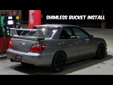 installing BC stage 3 cams and new shimless buckets for the EJ257