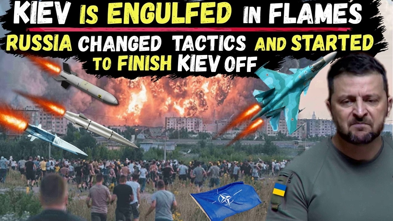 Russia Blew Up NATO's Missile Shield in KIEV: Zelensky asked for HELP and announced an EVACUATION