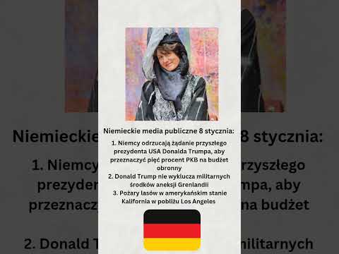 Niemieckie media publiczne 8 stycznia