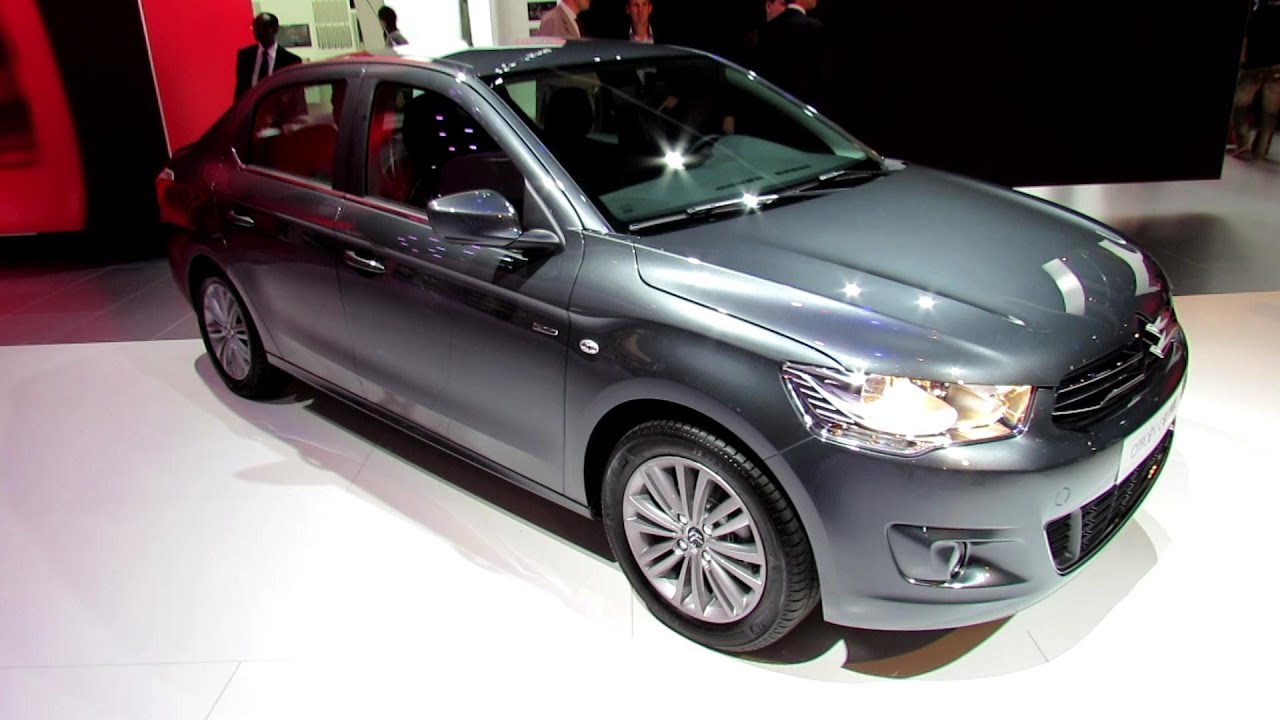 2013 Citroen C-Elysee - Exterior and Interior Walkaround - 2012 Paris Auto Show