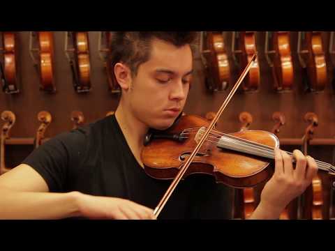 Emile August Ouchard | Violin Bow Demonstration