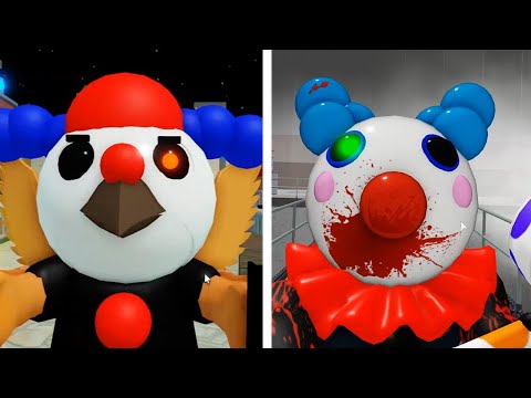 ROBLOX PIGGY 2 CLOWNY PHENNA VS EVIL CLOWNY JUMPSCARE - Roblox Piggy Book 2 RP