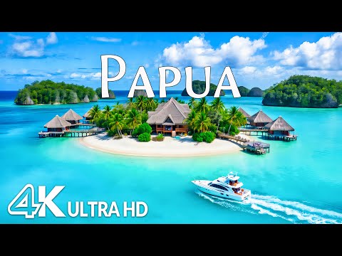 Papua, Indonesia 4K – Raja Ampat, Vibrant Coral Reefs & Untouched Tropical Paradise | Relaxing Music