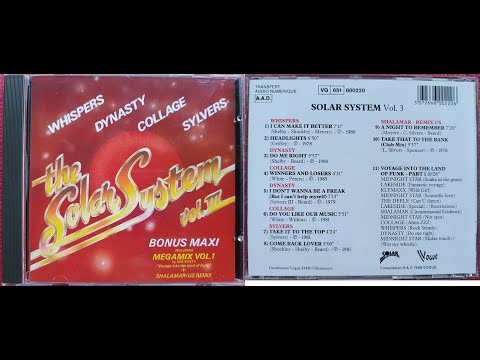 The Solar System Vol.3  Whispers, Dynasty, Collage, Sylvers, Shalamar, Voyage Into The Land Of Funk