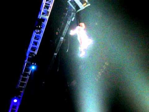 100904 Yunho (Up close!) & Changmin's Entrance & DBSK Medley @ SM Town LA