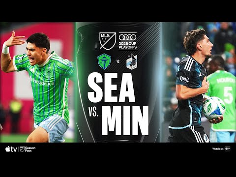 Seattle Sounders FC vs. Minnesota United | 6-Goal Thriller! | 2025 Audi MLS Cup Playoffs
