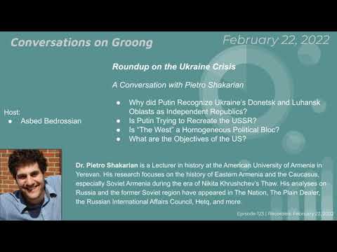 Roundup on the Ukraine Crisis - February 22, 2022