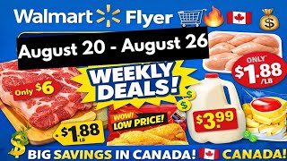 Walmart Weekly Flyer August 20 - August 26