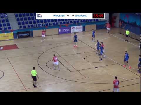 ARKUS liga 7. kolo / RK Proleter - RK Vojvodina