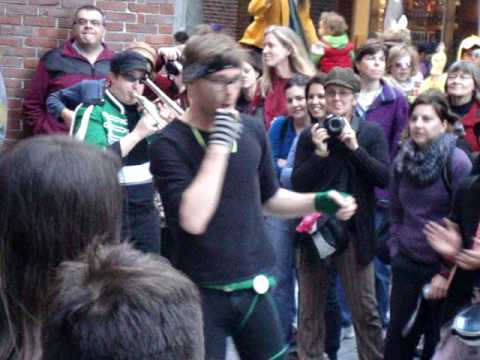 Rude Mechanical Orchestra - Brasilovic @ Honk Festival - Harvard Square Cambridge, MA