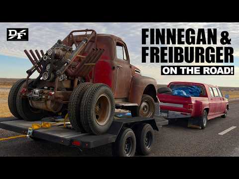 STUBBY BOB, the LIMO TRUCK, FREIBURGER, FINNEGAN, and a Big Road Trip!