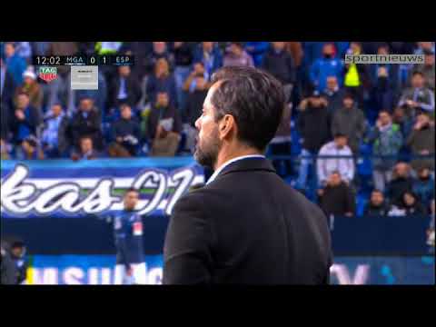 malaga vs espanyol-0-1 Goal  - & Extended Highlights HD  08.01.2018