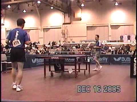 Adam Hugh vs Shao Yu - Men's Table Tennis Team Trial-USA Nationals-Analog Camera